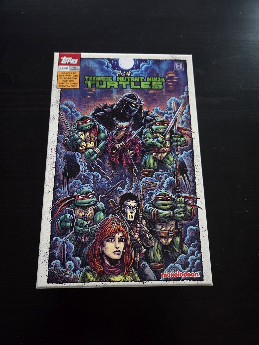 2019 Topps Art of Teenage Mutant Ninja Turtles Lot of 102 Trading Cards